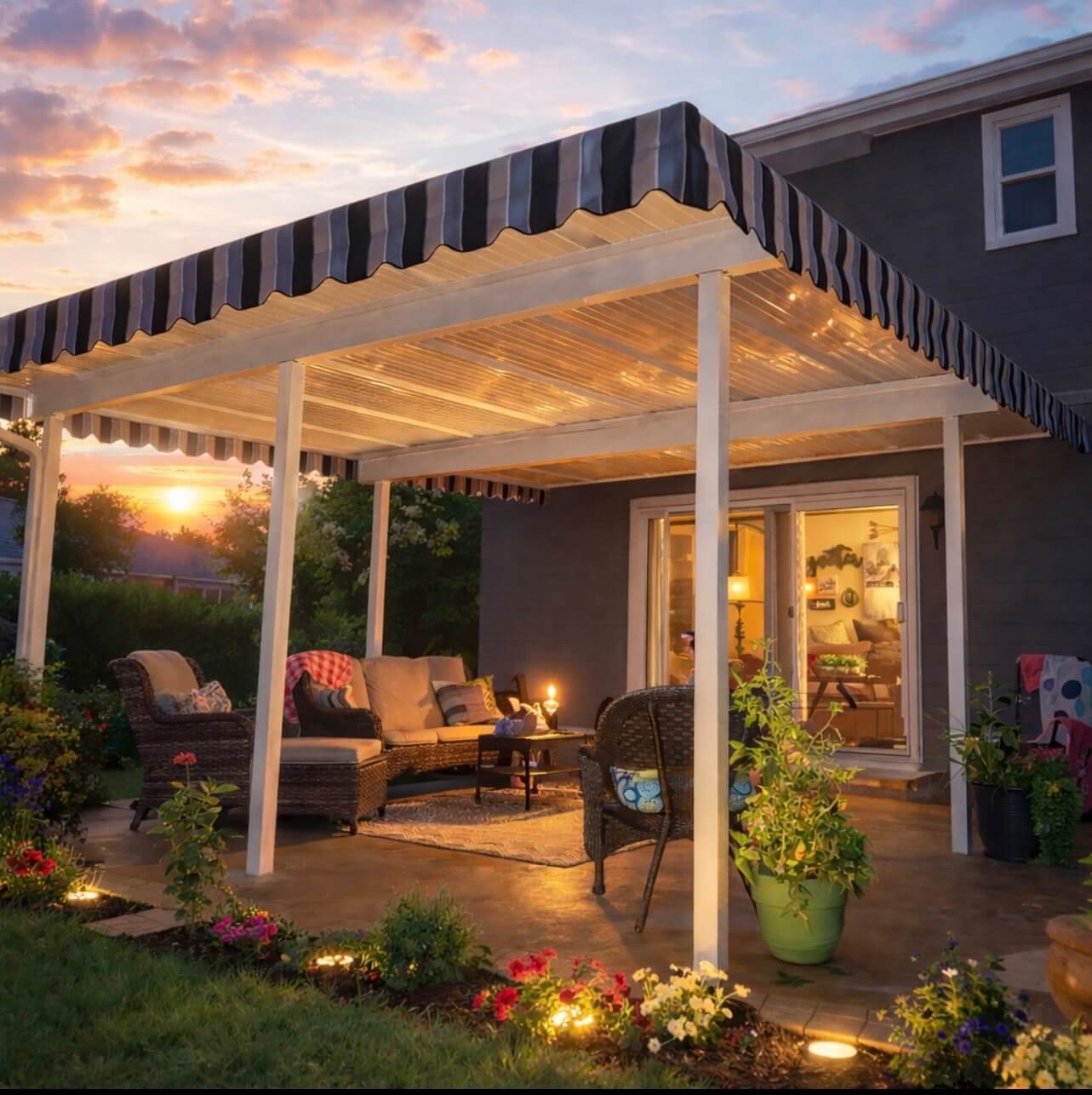 aluminum porch and patio awnings buffalo ny