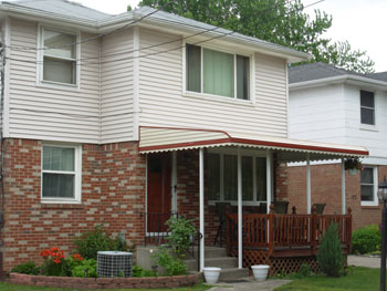 convex awning